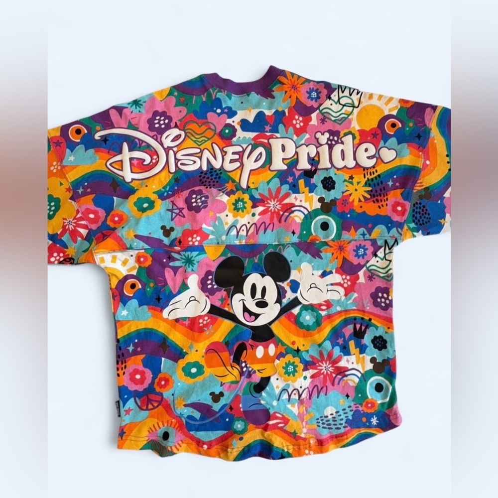 Disney Pride All-Over Print Top 🌈 Mickey | Men’s Small (see measurements)